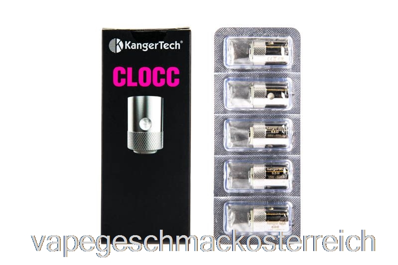 Kanger Clocc Ersatzspulen 1,5 Ohm NiCR-Spulen Vape-Geschmack
